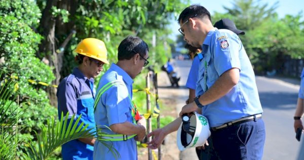 Plt Dirut Andi Syahrum Tinjau Pengalihan Jaringan Distribusi, Suplai Air Utara Kota Ditingkatkan