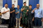 PDAM Makassar dan Yonkav-10 Bahas Peningkatan Layanan Air Bersih Asrama Prajurit