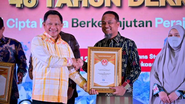 Mendagri Tito Apresiasi Sulsel Sukses Jadi Tuan Rumah Syukuran Dekranas ke-46 dan HKG PKK ke-54