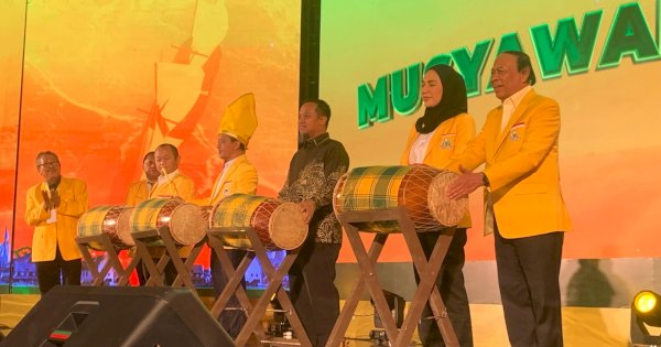 Musda Golkar Resmi Dibuka Bahlil Lahadalia, Sebut IAS Layak Pimpin Golkar Sulsel