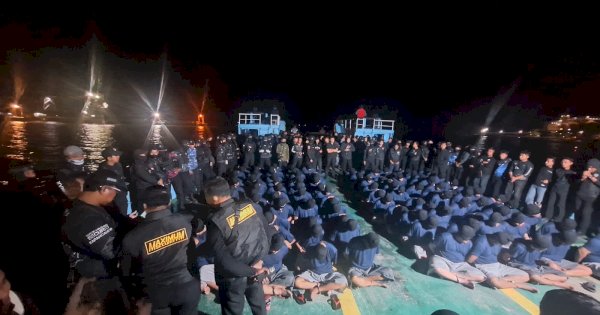 79 Napi Risiko Tinggi Dipindahkan dari Sulsel ke Nusakambangan
