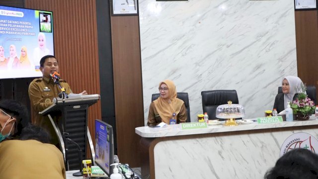 Tasming Hamid Dorong Penerapan Service Excellent di RSUD Andi Makkasau