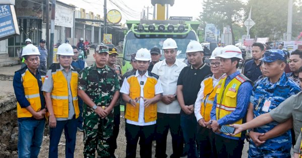 Jawab Aspirasi Warga, Gubernur Sulsel Resmikan Pembangunan Jalan Moncongloe