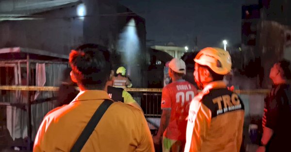 2 Orang Tewas Dalam Kebakaran Rumah Kontrakan di Makassar, 1 Korban Alami Luka Bakar 