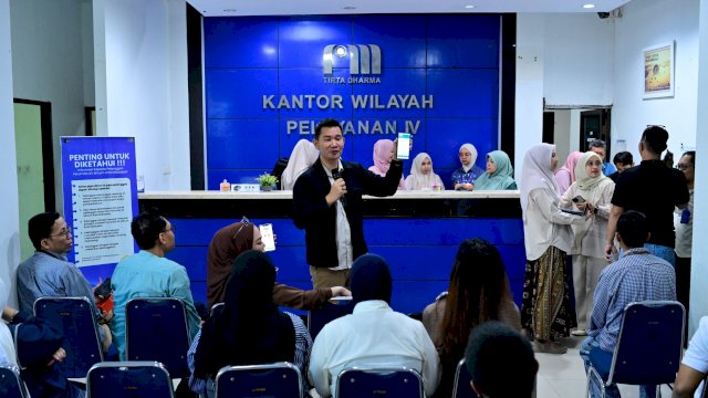 Dukung Program Munafri-Aliyah, Perumda Air Minum Makassar Gencarkan Transaksi QRIS