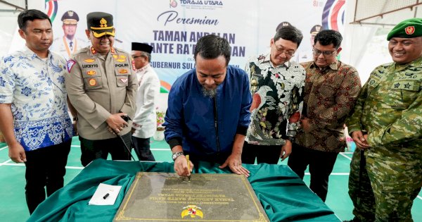 Gubernur Sulsel Dorong Taman Andalan Rante Ra’da’ Toraja Utara Jadi Pusat Pembinaan Atlet