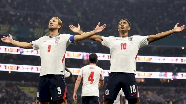 Dokumentasi laga Inggris kontra Mexico di babak 16 besar Piala Dunia 2026. (Foto: FIFA) 