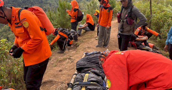 Jatuh Dari Hammock, Pendaki Gunung Bulu Gowa Alami Cedera Patah Tulang Ekor 