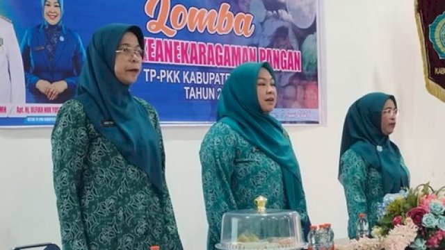 Ketua TP PKK Maros Buka Lomba Vlog Keanekaragaman Pangan 2026, Dorong Promosi Pangan Lokal Lewat Medsos&nbsp;