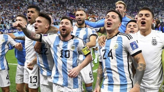 Argentina Melaju ke Semifinal Usai Taklukkan Swiss Lewat Tambahan Waktu