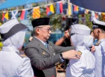 Pemkab Barru Dukung Penguatan SDM Kemaritiman, Wabup Abustan Hadiri Pelepasan Taruna Pelayaran