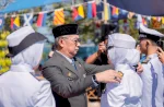 Pemkab Barru Dukung Penguatan SDM Kemaritiman, Wabup Abustan Hadiri Pelepasan Taruna Pelayaran