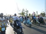 Kepala BKN dan Wali Kota Munafri Riding Vespa di Makassar, Tanam Tebuya di CPI
