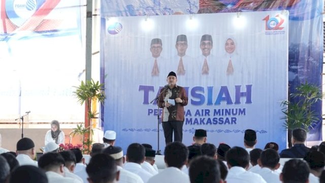 HUT ke-102 PDAM Makassar, Munafri-Aliyah Dorong Direksi Perkuat Pelayanan Air Bersih