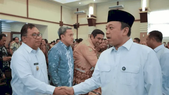 Bupati Takalar Bersama Menteri ATR Nusron Wahid Teken LP2B
