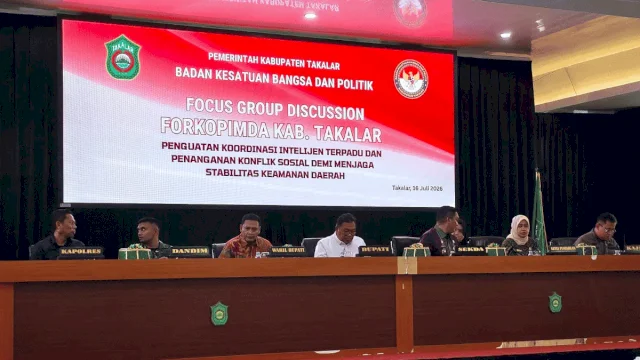 Bupati Daeng Manye Buka FGD Forkopimda Takalar, Perkuat Koordinasi Intelijen Terpadu