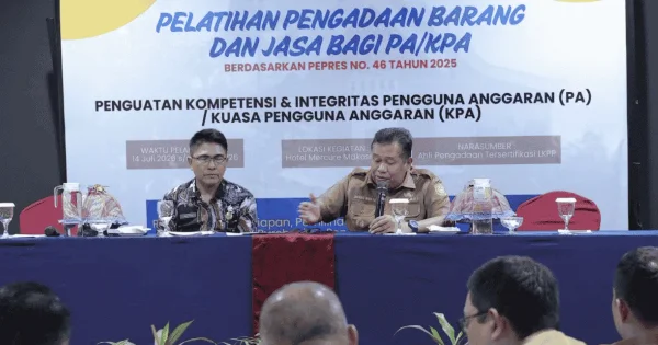 Tekankan Integritas Pengadaan, PA dan KPA Takalar Digembleng 3 Hari di Makassar