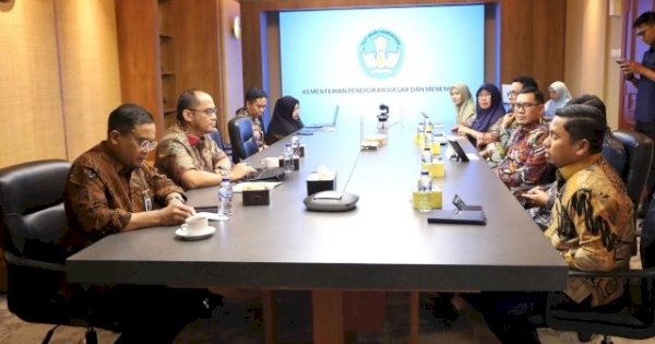 Wali Kota Tasming Hamid Koordinasi ke Kemendikdasmen RI, Perkuat Program Pendidikan di Parepare