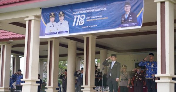 Wali Kota Tasming Hamid Pimpin Upacara Harkitnas ke-118, Ajak Generasi Muda Jaga Kedaulatan Negara