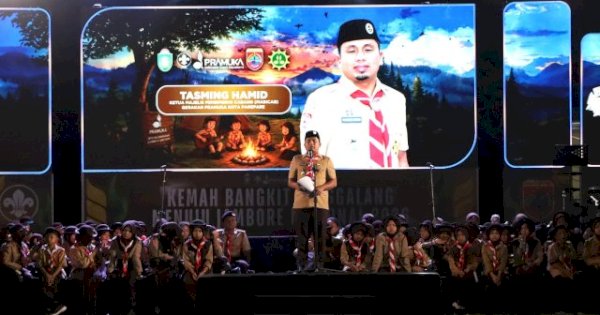Wali Kota Tasming Hamid Apresiasi Perkemahan Bangkit Penggalang 2026