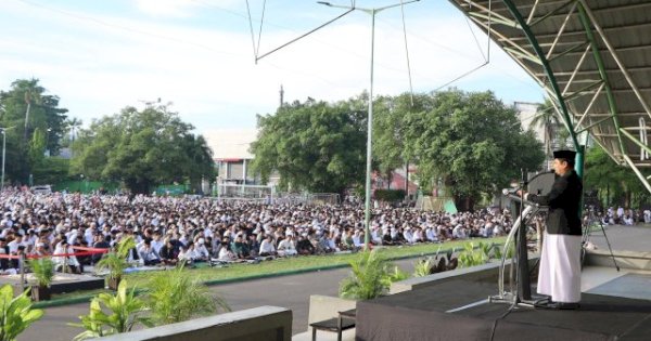 Hari Raya Idul Adha, Tasming Hamid Sampaikan Tren Positif Capaian Pembangunan Kota Parepare