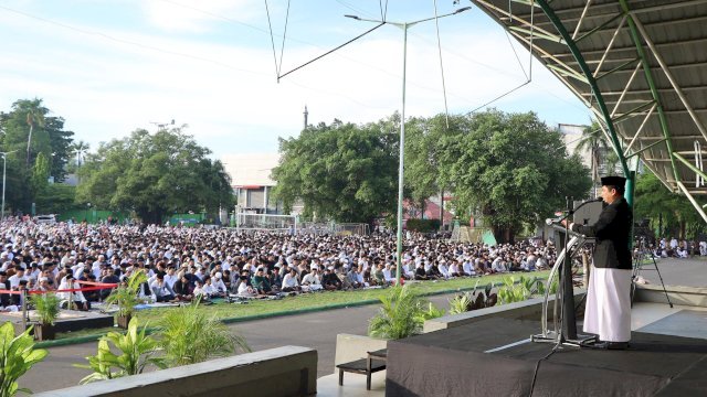 Hari Raya Idul Adha, Tasming Hamid Sampaikan Tren Positif Capaian Pembangunan Kota Parepare