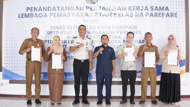 Tasming Hamid Tegaskan Komitmen Dukung Layanan Kesehatan Warga Binaan di Lapas Parepare