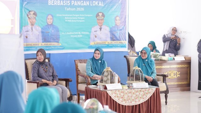 Ketua TP PKK Parepare Apresiasi Suksesnya Lomba B2SA, Dorong Pemanfaatan Pangan Lokal Bergizi