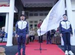 Tasming Hamid Lepas Kontingen Porsenijar PGRI Parepare Menuju Ajang Tingkat Sulsel