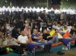 Tasming Hamid Nobar Piala Dunia 2026 Bersama Warga di Lapangan Andi Makkasau