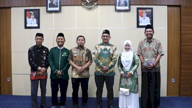 Terima Pengurus PCNU, Tasming Hamid Doakan Konfercab X Parepare Berjalan Lancar