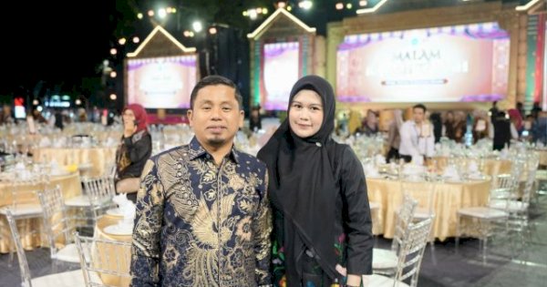 Tasming Hamid Hadiri Malam Ramah Tamah HUT Dekranas ke-46 dan HKG PKK Nasional di Makassar