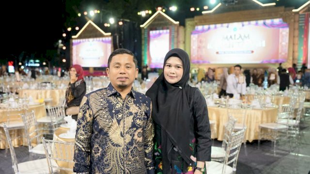 Tasming Hamid Hadiri Malam Ramah Tamah HUT Dekranas ke-46 dan HKG PKK Nasional di Makassar
