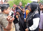 Tasming Hamid Tinjau Lokasi Kebakaran di Jalan Mayor Haddade, Pastikan Korban dan Penanganan Maksimal