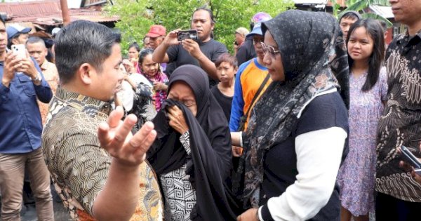 Tasming Hamid Tinjau Lokasi Kebakaran di Jalan Mayor Haddade, Pastikan Korban dan Penanganan Maksimal