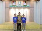 Tasming Hamid Beri Dukungan Penuh Dua Siswa Parepare yang Berlaga di ALOHA International Competition