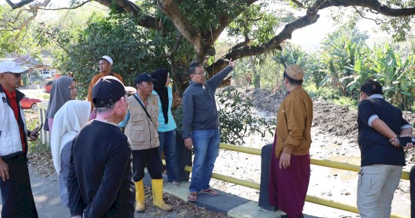 Antisipasi Banjir, Wali Kota Parepare Tinjau Pengerukan Sungai di Lauleng
