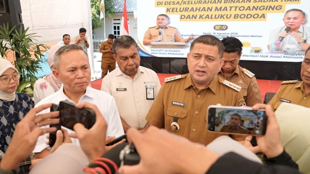 Dua Kelurahan Makassar Jadi Pilot Project Sadar HAM, Appi Harap Jadi Replikasi ke 153 Kelurahan
