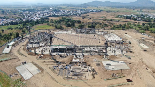 Potret bangunan Stadion Sudiang. (Foto: Pemprov Sulsel) 