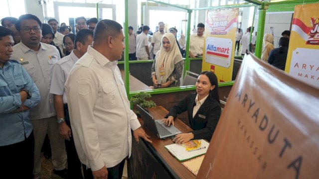 Munafri Buka Job Fair Makassar, 1.547 Kesempatan Kerja Menanti Pencari Kerja&nbsp;