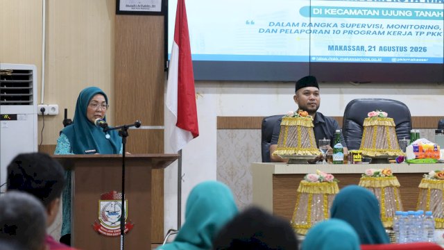 Ketua TP PKK Makassar Puji Kinerja Kader dan Pemcam Ujung Tanah dalam Mengawal Program Kebijakan