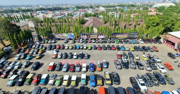 Bhayangkara Off-Road Merdeka Seri V Dimulai, 500 Offroader Tempuh Makassar-Barru-Sidrap-Parepare
