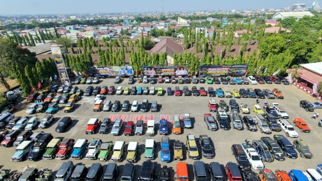 Bhayangkara Off-Road Merdeka Seri V Dimulai, 500 Offroader Tempuh Makassar-Barru-Sidrap-Parepare