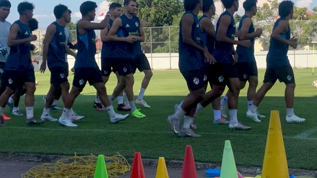 Skuad PSM Makassar saat menjalani persiapan jelang Super League 2026-2027. (Foto: Abatanews.com) 