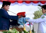 Presiden Prabowo Pimpin Upacara Detik-Detik Proklamasi di Istana Merdeka, Do’akan Korban Bencana di NTT