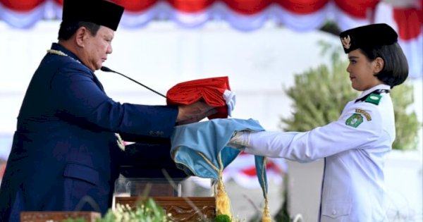 Presiden Prabowo Pimpin Upacara Detik-Detik Proklamasi di Istana Merdeka, Do’akan Korban Bencana di NTT