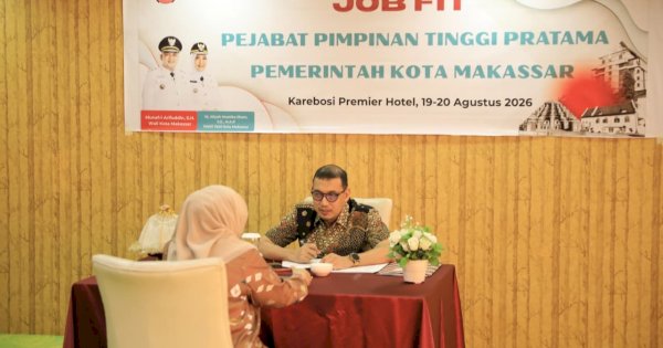 Siap-Siap Rotasi Besar! 40 Pejabat Utama Pemkot Makassar Diuji lewat Job Fit