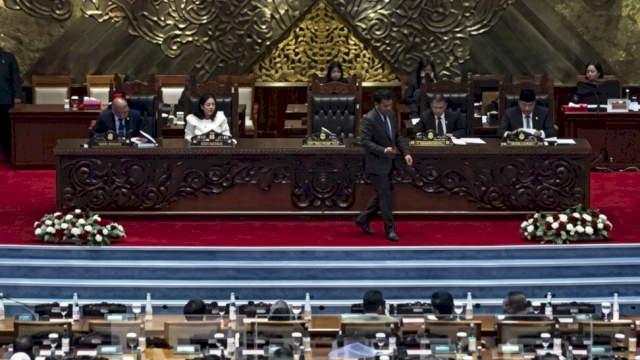 Anggota DPR RI saat menerima perwakilan Aliansi Masyarakat Pati Bersatu (AMPB) di Gedung DPR RI, Kamis (27/8/2026). (Foto: Istimewa) 
