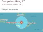 Update Korban Tewas Gempa NTT Capai 47 Orang