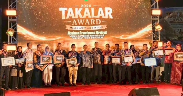 Dinas Kominfo-SP Sabet Juara Pertama Takalar Award 2026